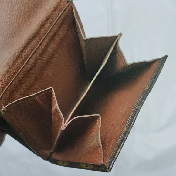 Louis Vuitton Monogram Envelope Wallet - Dark Brown with Gold Hardware - Picture 10 of 16